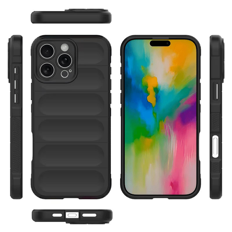 Spigen Back Cover for iPhone Military Grade Protection Shockproof Bumper Black