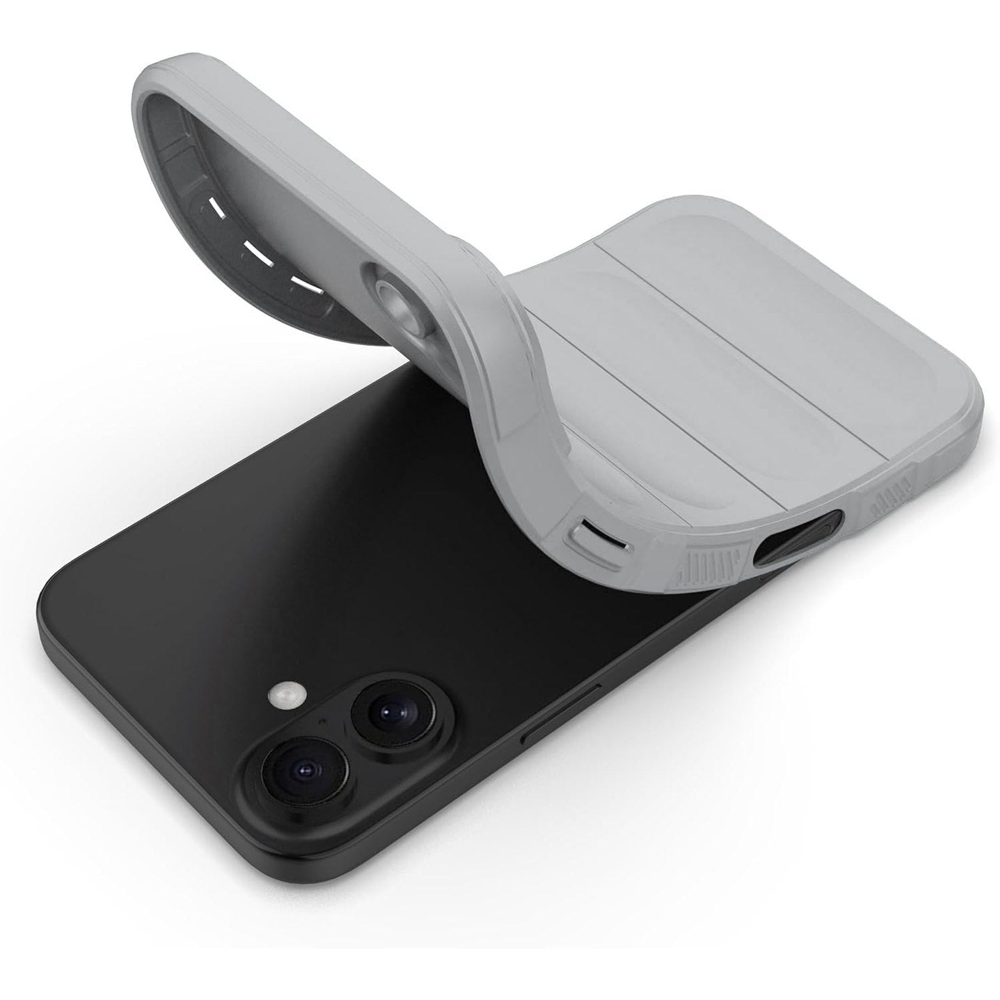 Spigen Back Cover for iPhone Military Grade Protection Shockproof Bumper Gray
