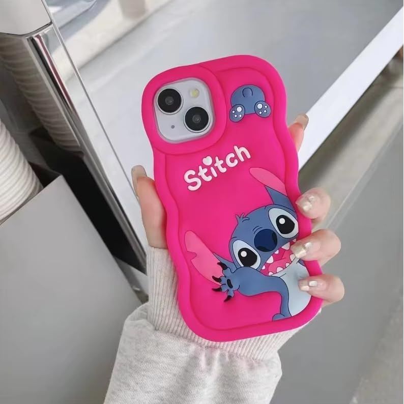 Stitch Disney 3D TPU protective case for iPhone