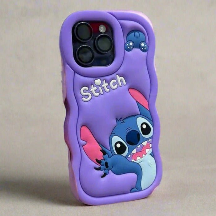 Stitch Disney 3D TPU protective case for iPhone