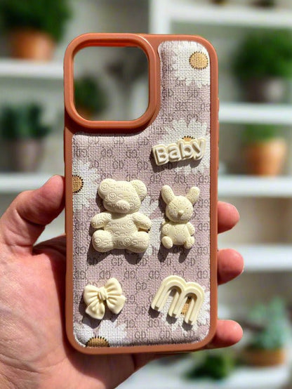 Baby Bear TPU Case for iPhone 16 Pro Max - Durable & Stylish