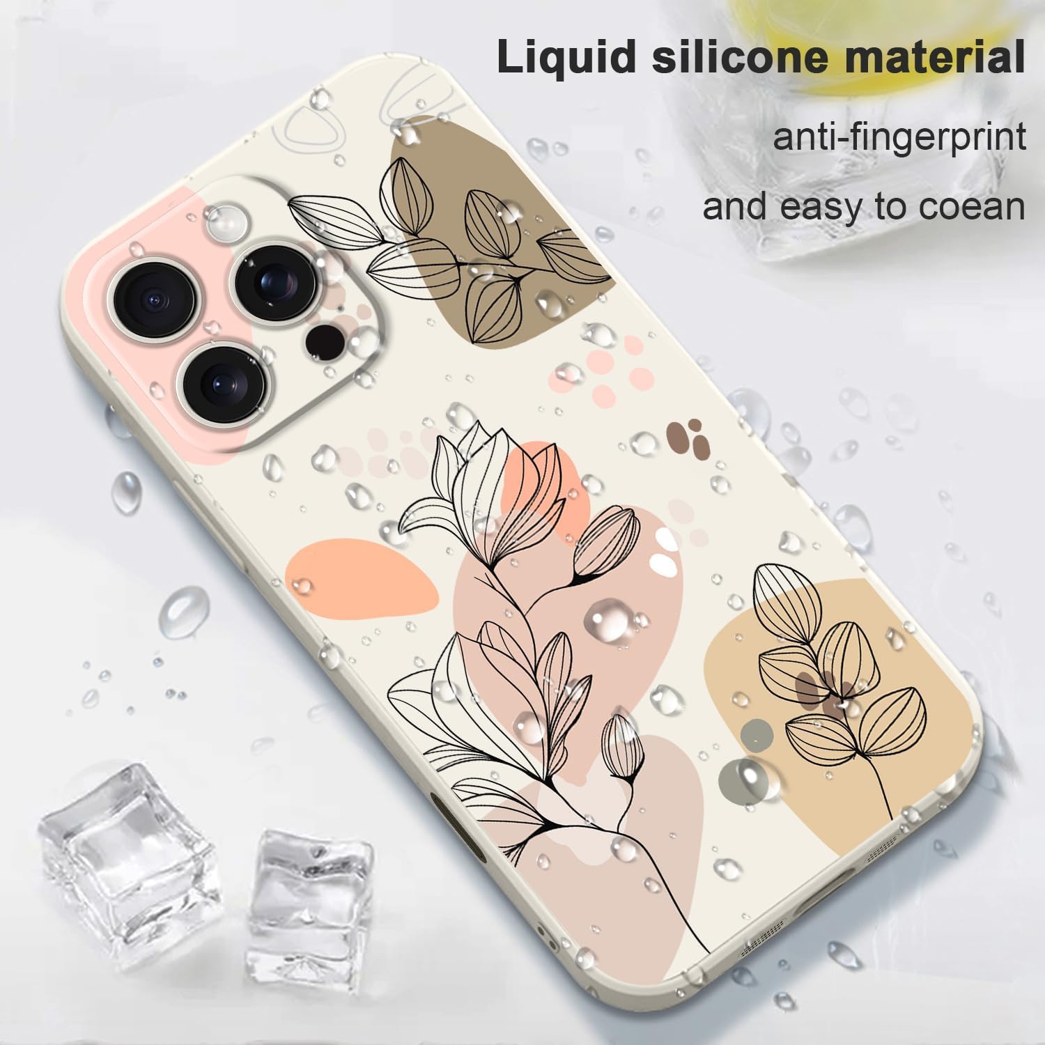 Butterfly for iPhone Case Scratch Resistant Soft Slim Fit Floral for iPhone cover - Mobnizer.com