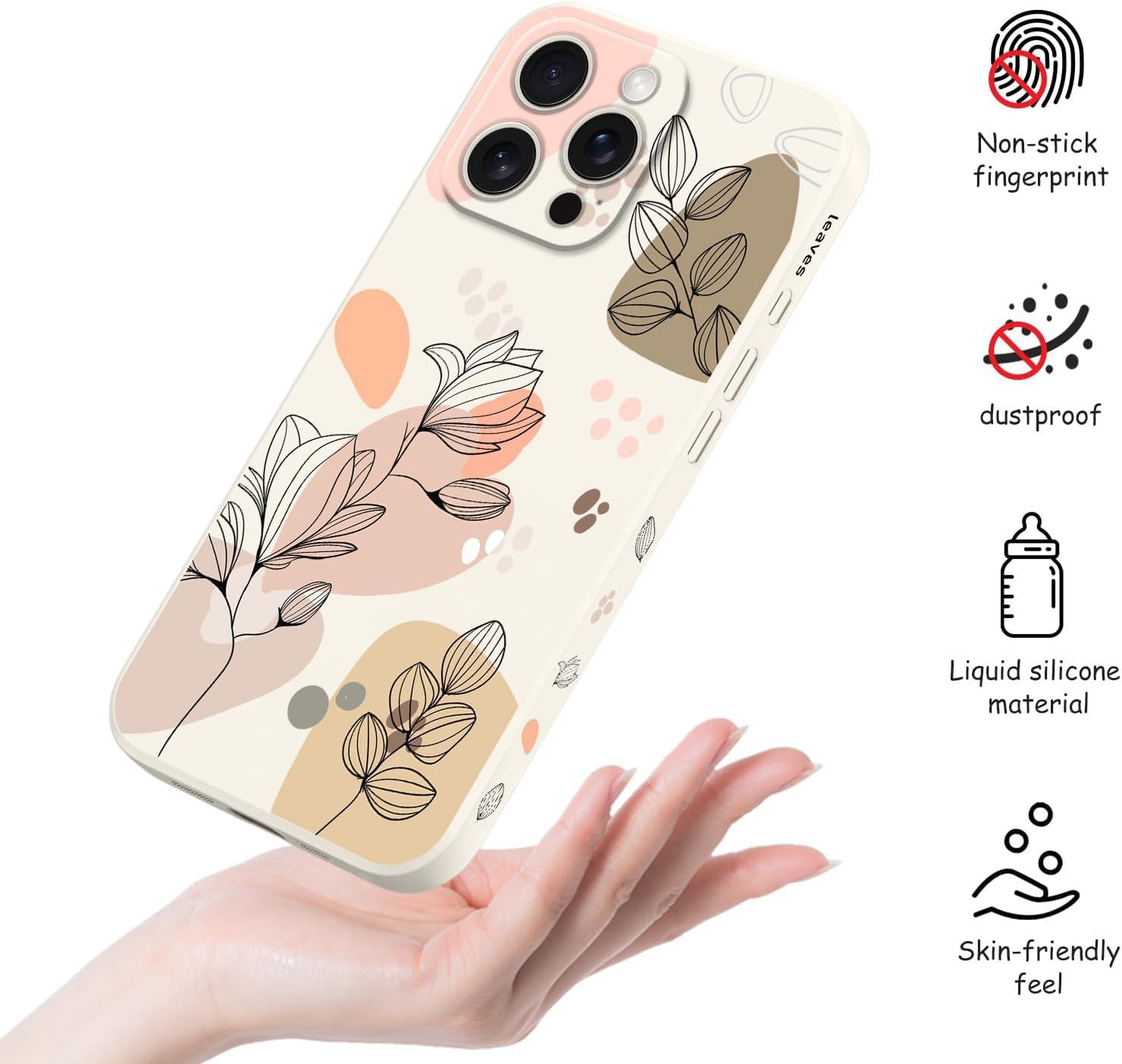 Butterfly for iPhone Case Scratch Resistant Soft Slim Fit Floral for iPhone cover - Mobnizer.com