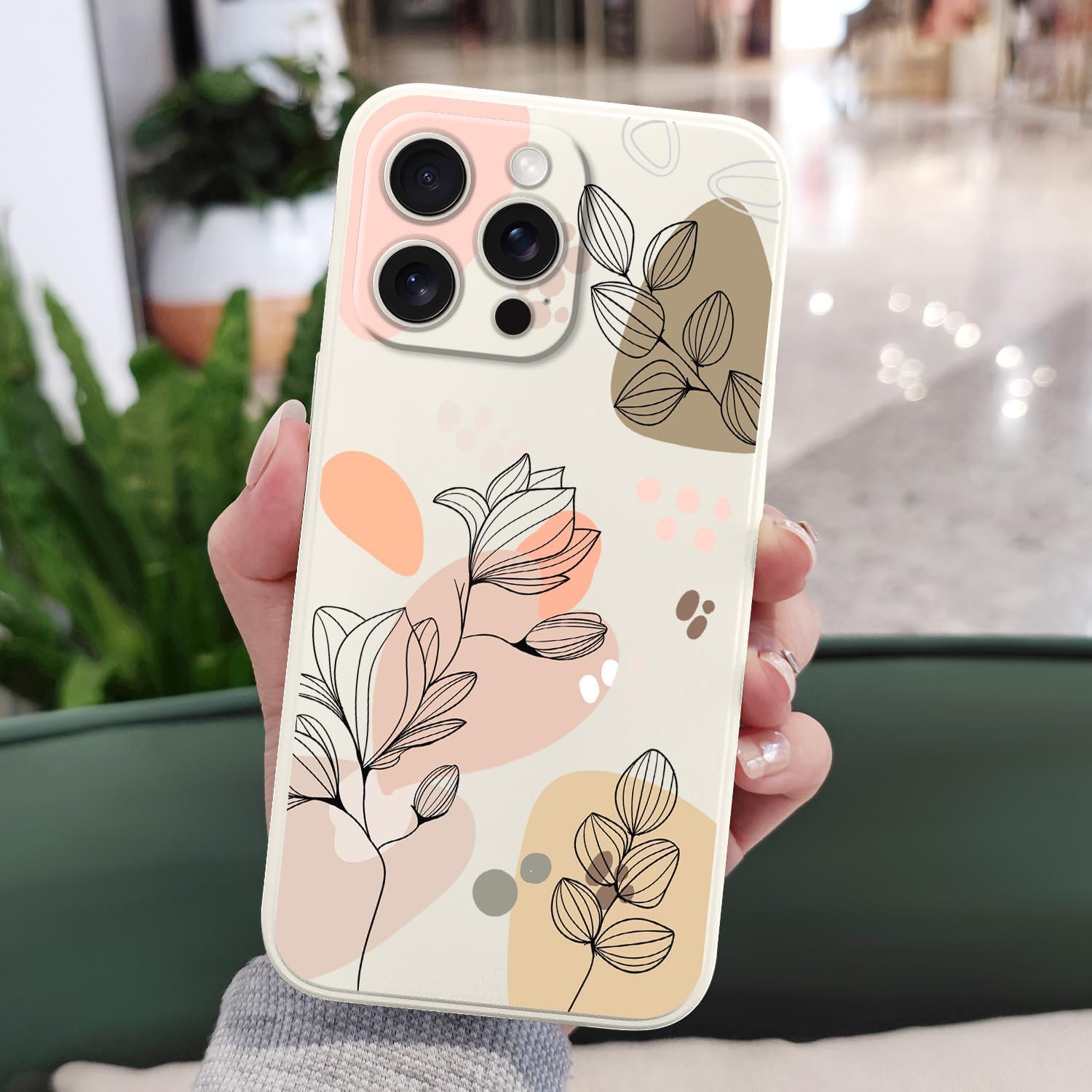 Butterfly for iPhone Case Scratch Resistant Soft Slim Fit Floral for iPhone cover - Mobnizer.com