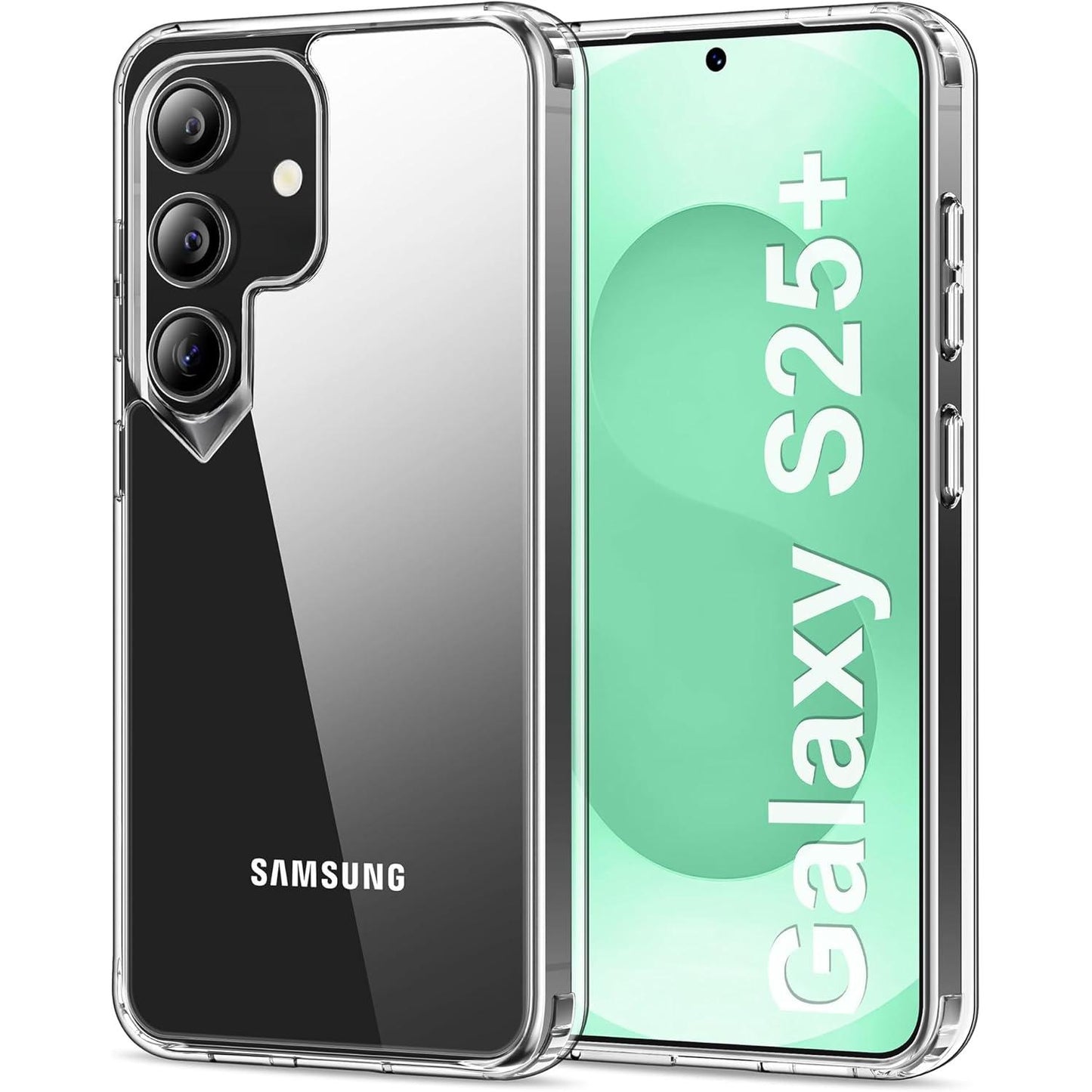 Gear 4 iPhone 15+ Plus/iPhone 14 Plus 6.7-Inch Case Transparent, Heavy Duty Durable 3-Layer [Not Yellowing][Military Grade Drop Protection] Shockproof/DropProof Protective Cover - Clear