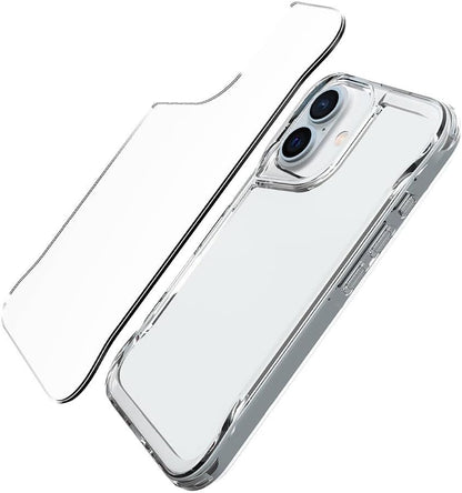 Gear 4 iPhone 15+ Plus/iPhone 14 Plus 6.7-Inch Case Transparent, Heavy Duty Durable 3-Layer [Not Yellowing][Military Grade Drop Protection] Shockproof/DropProof Protective Cover - Clear