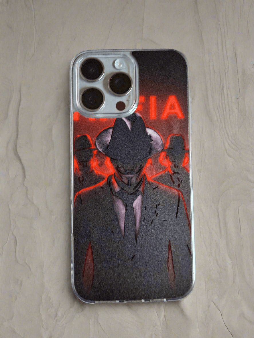 Mafia Boss Slim TPU Printed Case for iPhone 16 Pro Max