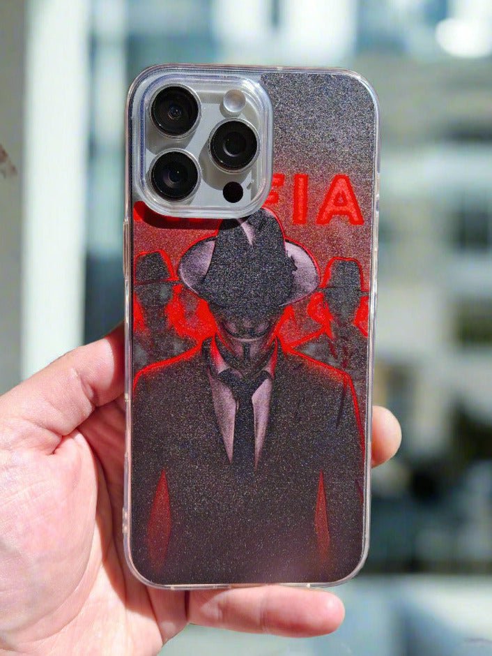 Mafia Boss Slim TPU Printed Case for iPhone 16 Pro Max