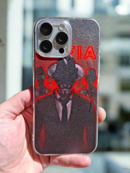 Mafia Boss Slim TPU Printed Case for iPhone 16 Pro Max