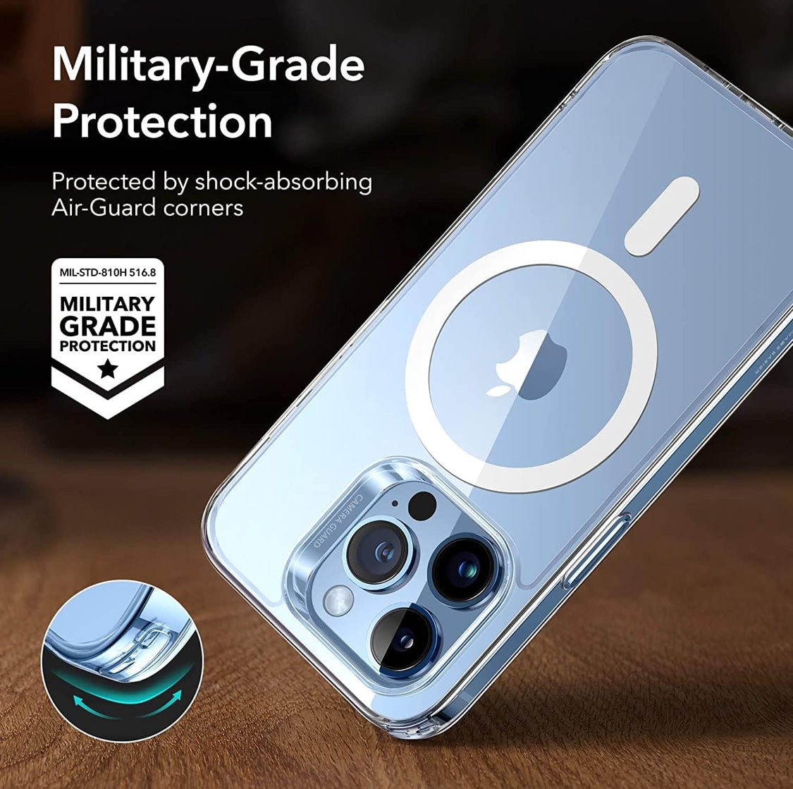 MagSafe Thinnest Magnetic Clear Premium Case for iPhone