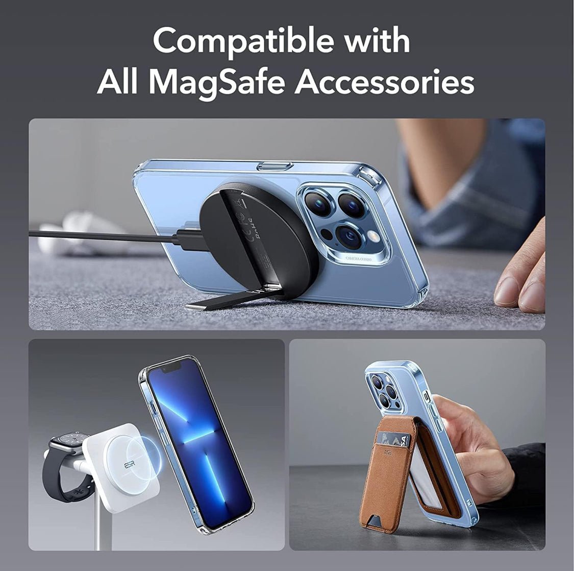 MagSafe Thinnest Magnetic Clear Premium Case for iPhone