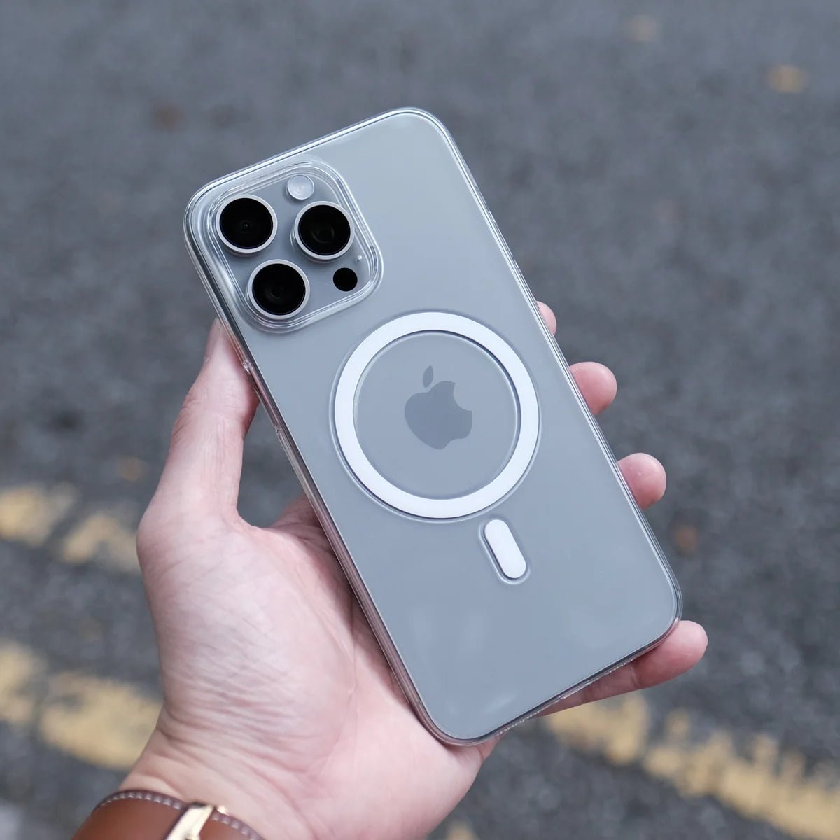 MagSafe Thinnest Magnetic Clear Premium Case for iPhone