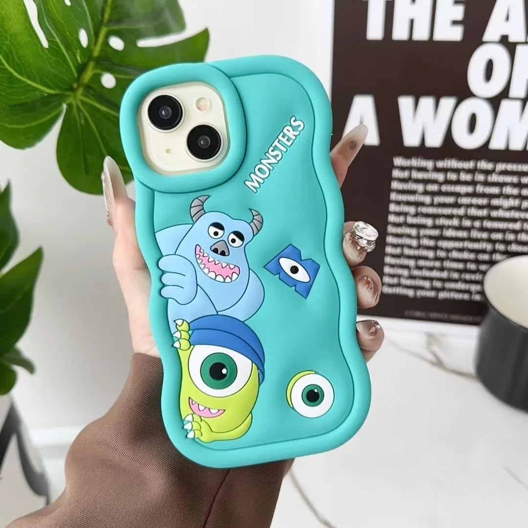 Monsters Inc 3D TPU protective case for iPhone 15 PRO MAX