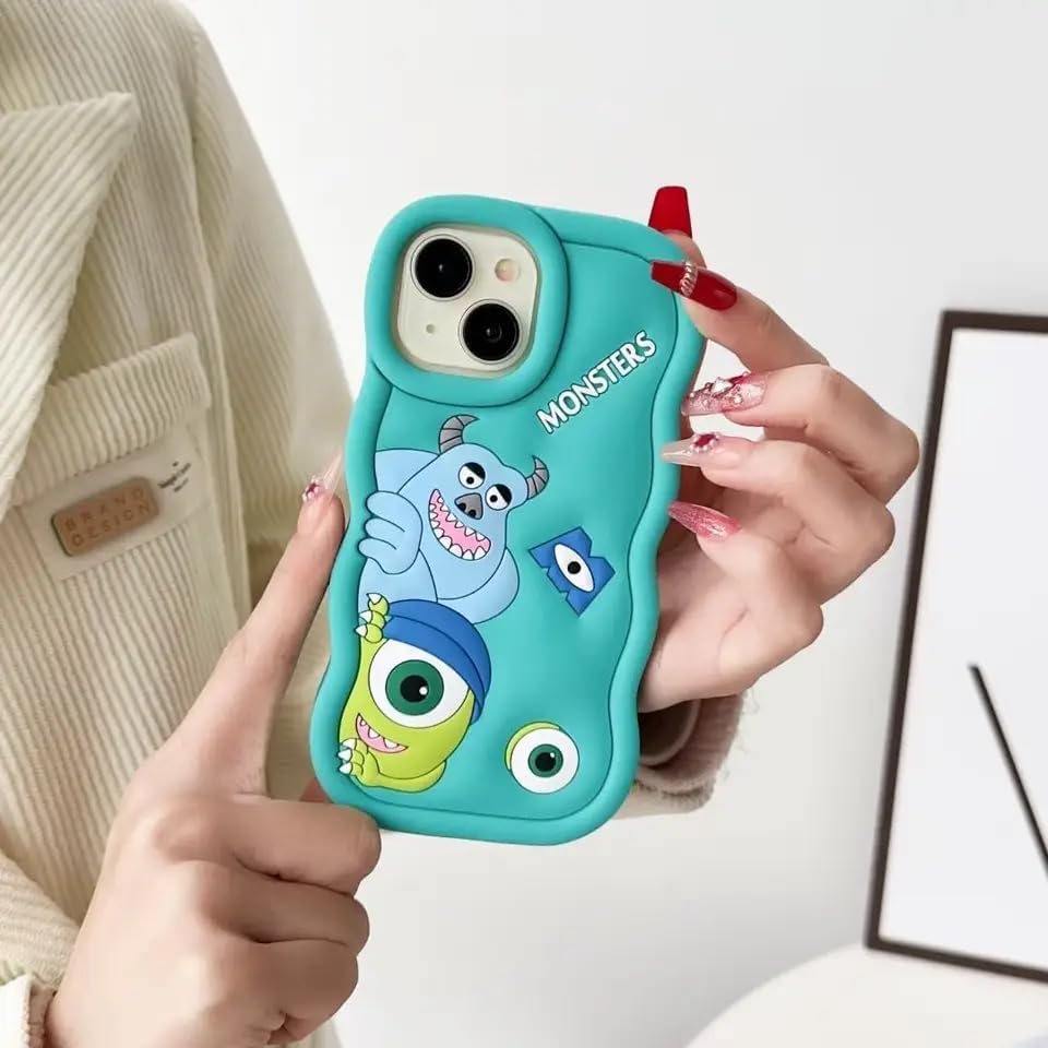 Monsters Inc 3D TPU protective case for iPhone 15 PRO MAX