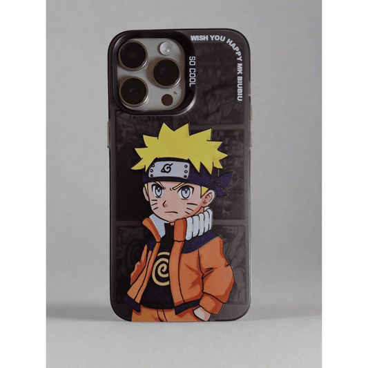 Naruto Uzumaki Anime Solid Durable iPhone 15 Pro Max case