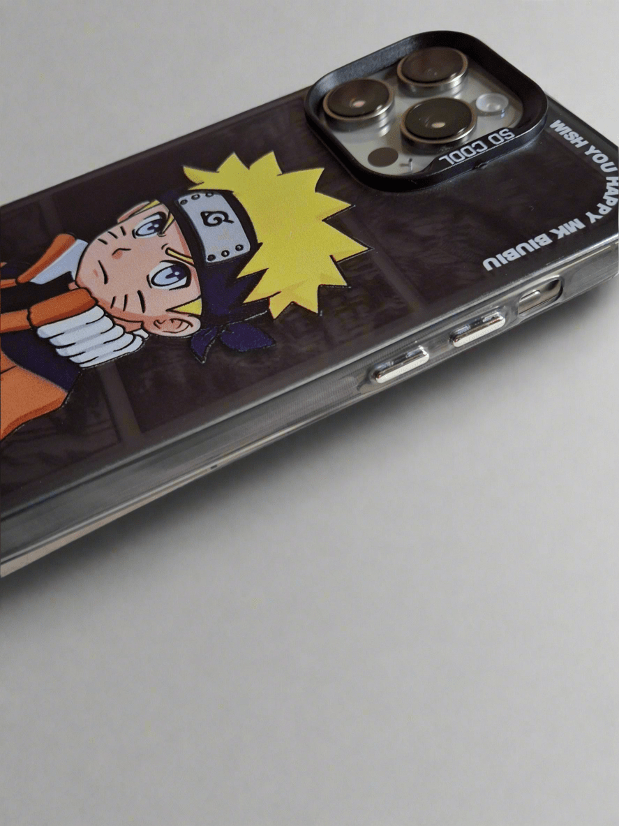 Naruto Uzumaki Anime Solid Durable iPhone 15 Pro Max case