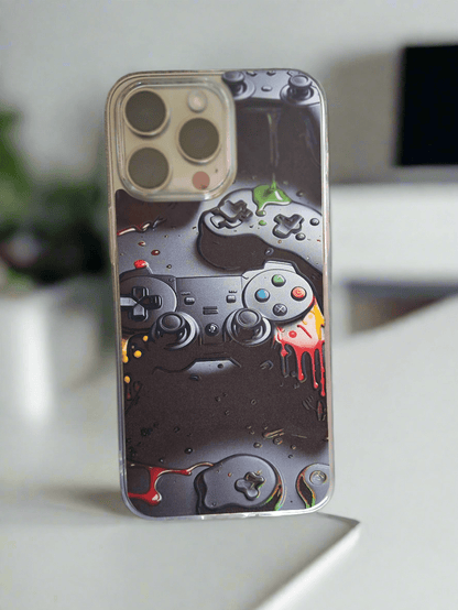 PlayStation Slim TPU Printed Case for iPhone 15 Pro Max