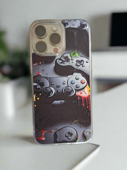 PlayStation Slim TPU Printed Case for iPhone 15 Pro Max