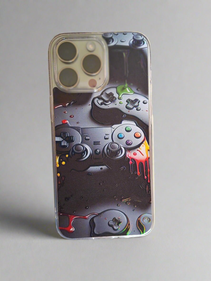 PlayStation Slim TPU Printed Case for iPhone 15 Pro Max