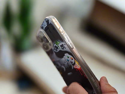 PlayStation Slim TPU Printed Case for iPhone 15 Pro Max