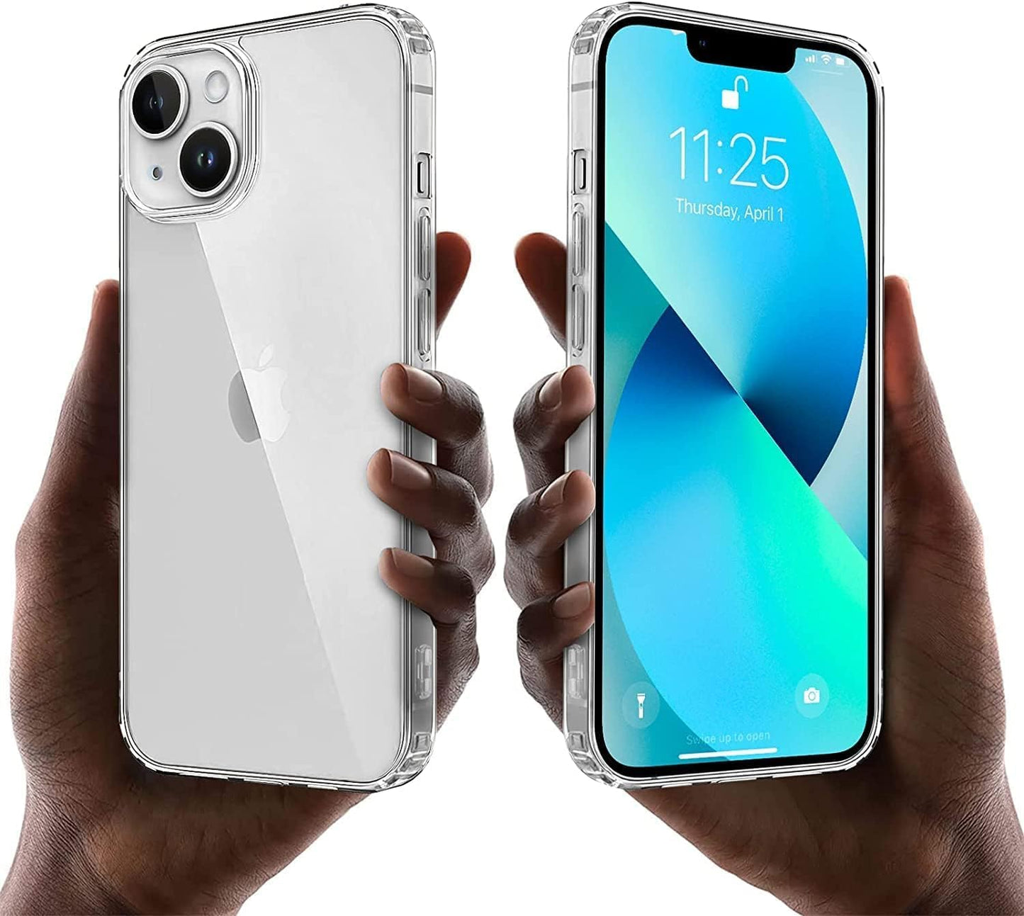 Soft TPU Silicone Bumper, Reinforced Corners, Full Camera Protection Cover for Iphone - Mobnizer.com