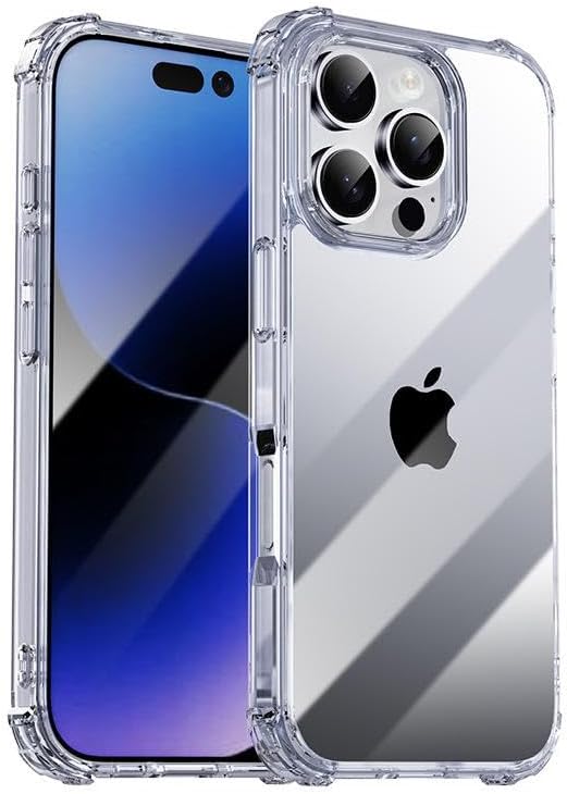 Soft TPU Silicone Bumper, Reinforced Corners, Full Camera Protection Cover for Iphone - Mobnizer.com
