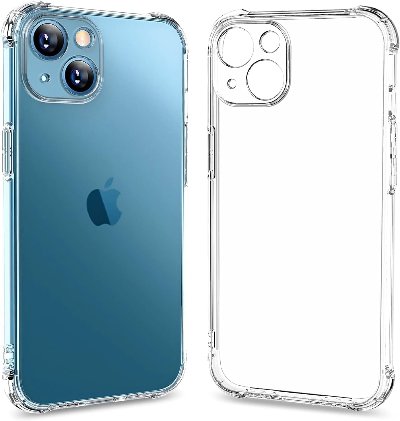 Soft TPU Silicone Bumper, Reinforced Corners, Full Camera Protection Cover for Iphone - Mobnizer.com