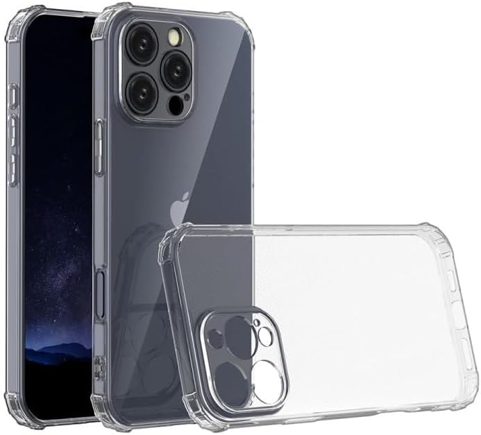 Soft TPU Silicone Bumper, Reinforced Corners, Full Camera Protection Cover for Iphone - Mobnizer.com