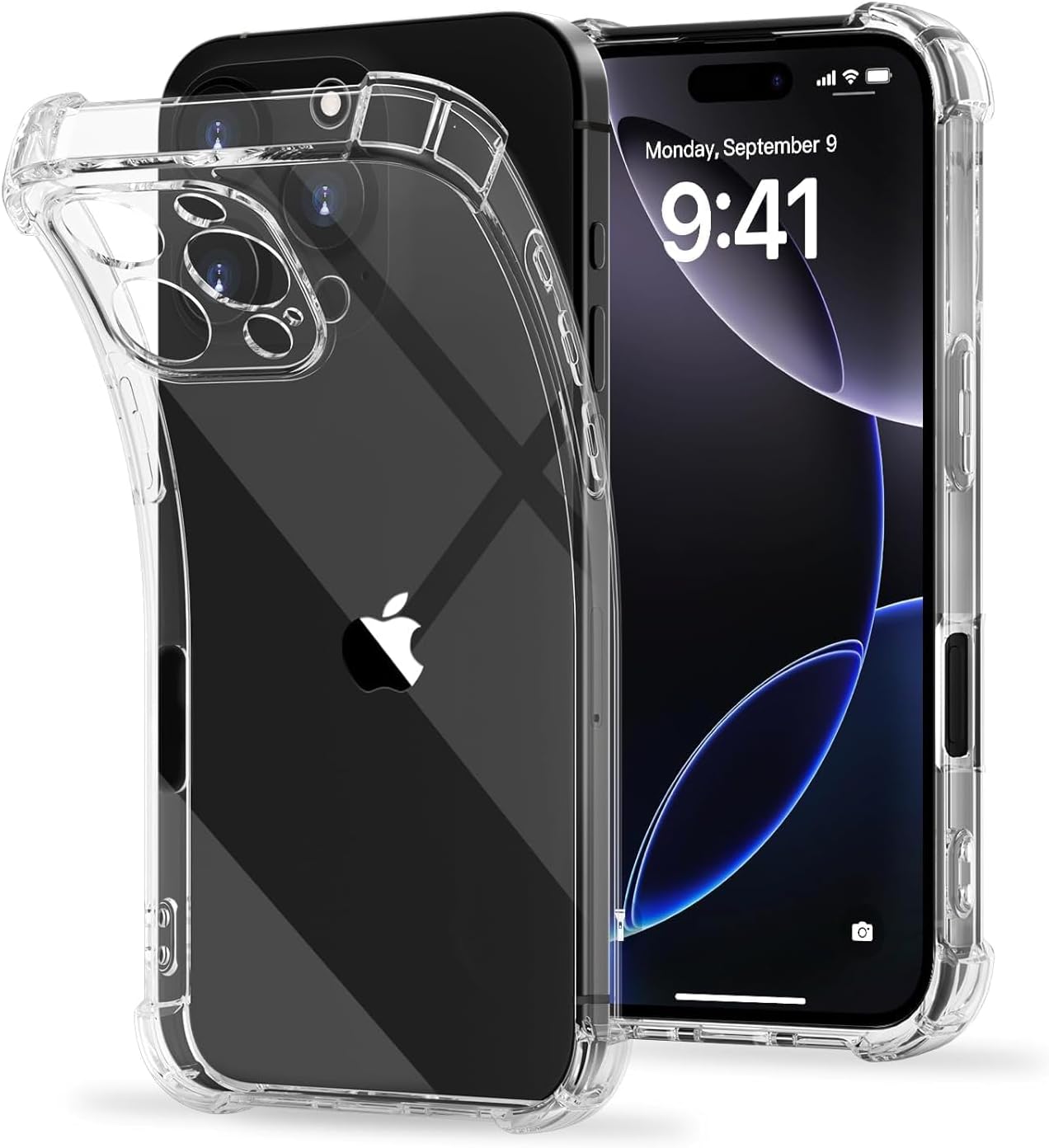 Soft TPU Silicone Bumper, Reinforced Corners, Full Camera Protection Cover for Iphone - Mobnizer.com