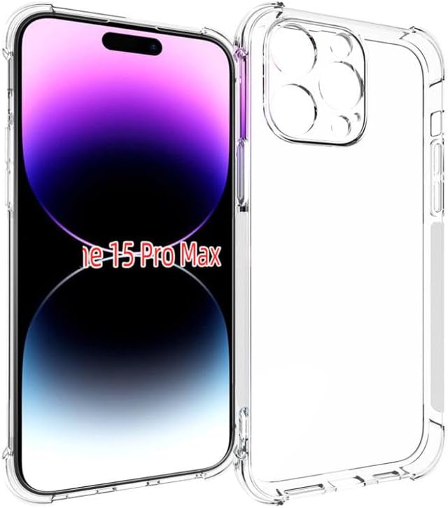 Soft TPU Silicone Bumper, Reinforced Corners, Full Camera Protection Cover for Iphone - Mobnizer.com