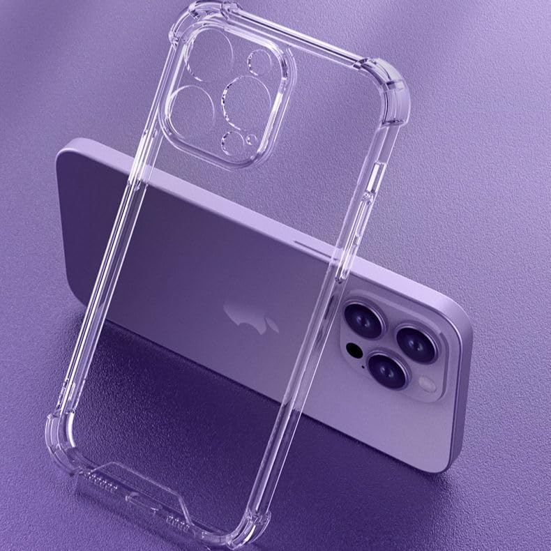 Soft TPU Silicone Bumper, Reinforced Corners, Full Camera Protection Cover for Iphone - Mobnizer.com