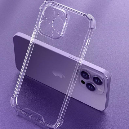 Soft TPU Silicone Bumper, Reinforced Corners, Full Camera Protection Cover for Iphone - Mobnizer.com
