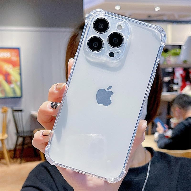 Soft TPU Silicone Bumper, Reinforced Corners, Full Camera Protection Cover for Iphone - Mobnizer.com