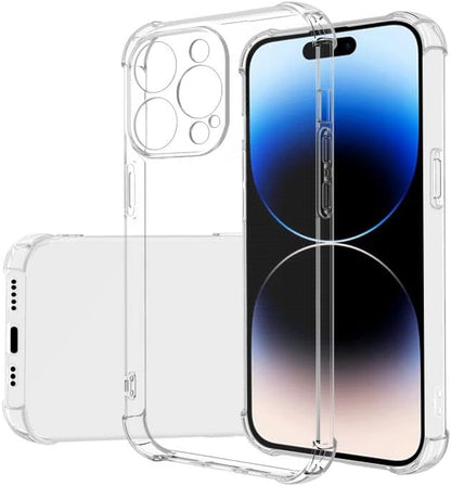 Soft TPU Silicone Bumper, Reinforced Corners, Full Camera Protection Cover for Iphone - Mobnizer.com