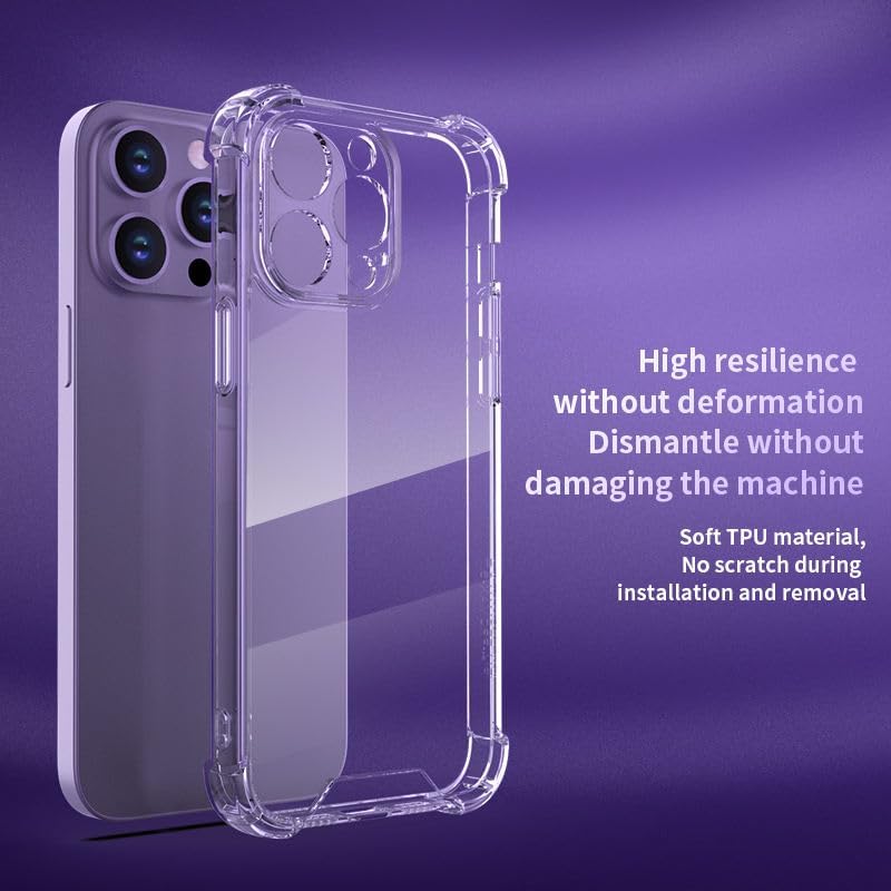 Soft TPU Silicone Bumper, Reinforced Corners, Full Camera Protection Cover for Iphone - Mobnizer.com