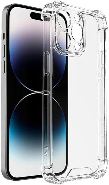 Soft TPU Silicone Bumper, Reinforced Corners, Full Camera Protection Cover for Iphone - Mobnizer.com