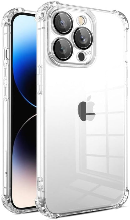 Soft TPU Silicone Bumper, Reinforced Corners, Full Camera Protection Cover for Iphone - Mobnizer.com