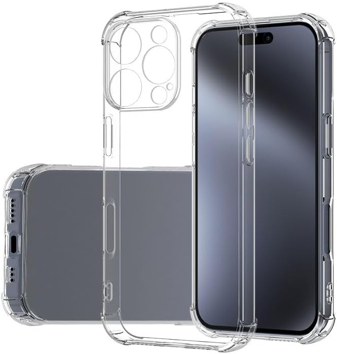 Soft TPU Silicone Bumper, Reinforced Corners, Full Camera Protection Cover for Iphone - Mobnizer.com