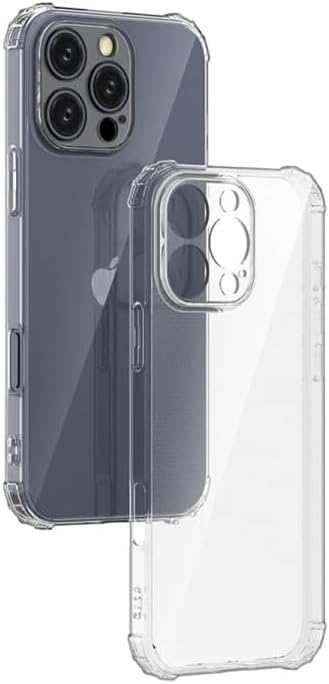 Soft TPU Silicone Bumper, Reinforced Corners, Full Camera Protection Cover for Iphone - Mobnizer.com