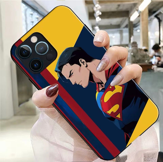 Superman printed TPU iPhone 14 Pro Max case