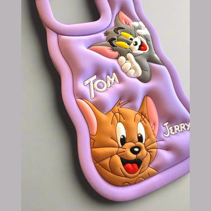 Tom & Jerry 3D Soft Durable TPU iPhone 15 PRO MAX case