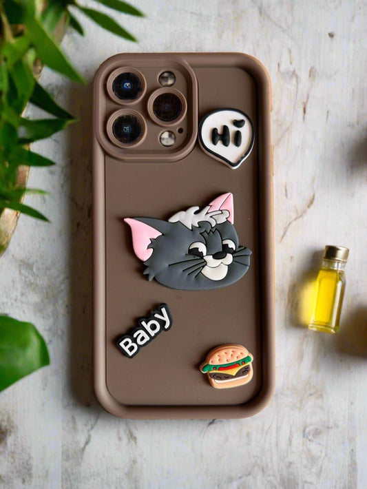 Tom & Jerry Cartoon Durable TPU iPhone